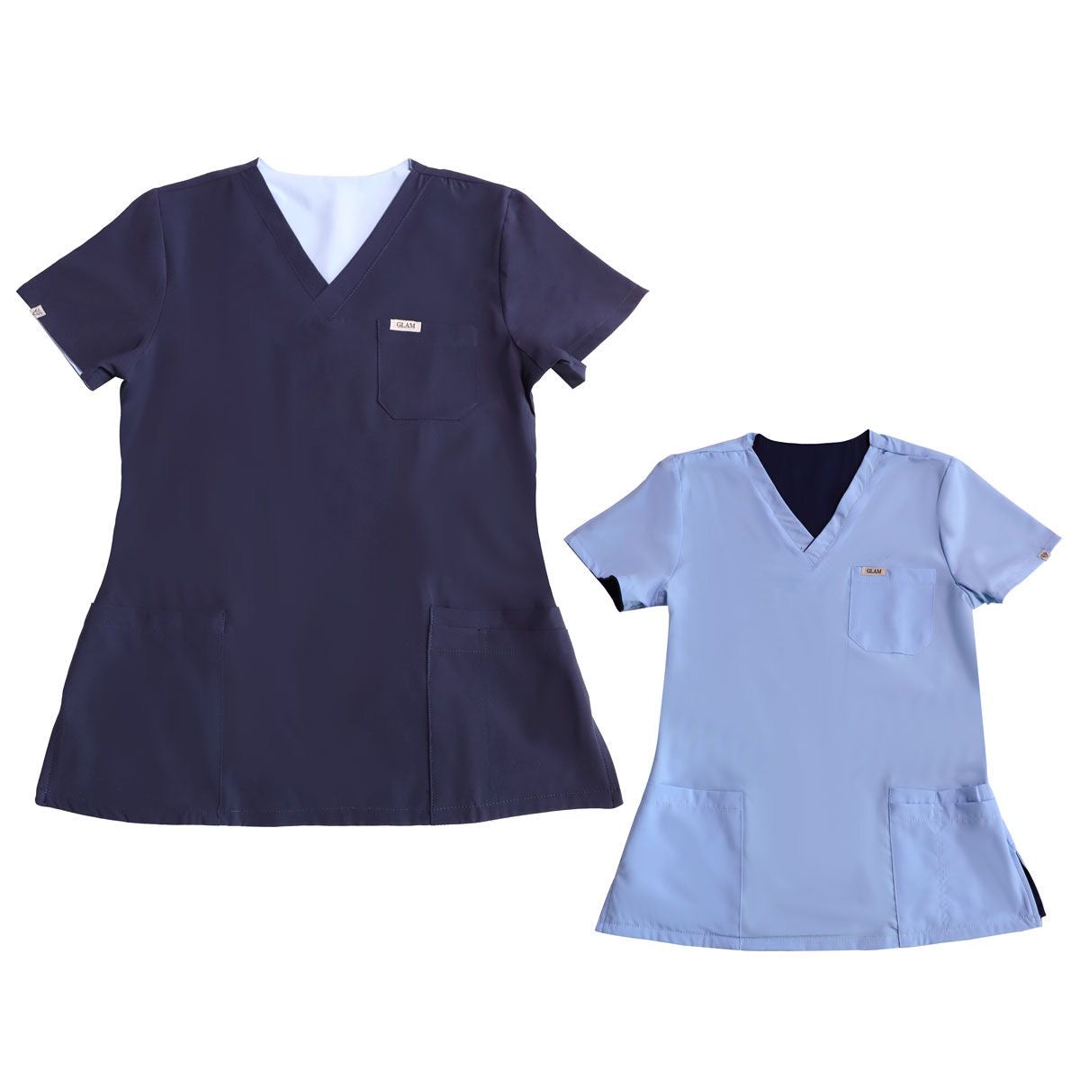 Reversible Scrub Top